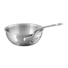 Mauviel M'cook 5-PLY Chef Pan With Cast Stainless Steel Handle, 2.1-QT New. Price: $245.00.