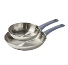 Daily Stainless Steel Cookware Collection 8 Inch & 10.5 Frypan Set New. Price: $43.97.