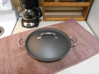 Calphalon Usa 1380-10" Braiser/paella Pan & Lid Anodized Aluminum Very Clean! Used. Price: $25.95.