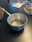 Bakers & Chefs 5.5 Qt. Heavy Aluminum Saucepan. Silicone Handle. Usa. See Pics New. Price: $44.95.