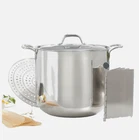 Princess House Stainless Steel 40 Qt Stockpot With Divider Set 10041 New. Price: $399.95.