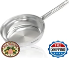 Sunhouse 8 Inch Tri-ply Stainless Steel Frying Pan, Whole-clad No Coatings Skill New. Price: $41.57.