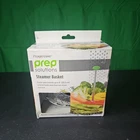 Progressive International Prep Solutions Steamer Basket, 9", Stainless Steel. New. Price: $10.00.