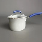 Rachel Ray Grey Blue 2 Qt Nonstick Saucepan Pot W/ Glass Lid Cookware Used. Price: $11.66.