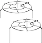 Hulisen Steam Rack, 2-4/5" And 2" Tall Trivet For Instant Pot 3 Qt 6 New. Price: $18.56.