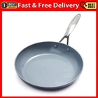 Greenpan Valencia Pro 10 Inch Frying Ceramic Nonstick Gray Toxin Free New. Price: $153.99.