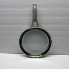 Calphalon Premier Space Saving Flat Glass Stainless Lid For 8" Fry Pan Skillet Used. Price: $17.00.