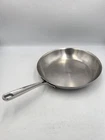 Emeril Pro-clad 10" Chef's Skillet Fry Pan Stainless Steel Tri Ply Used. Price: $30.00.