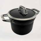 Zwilling J.a. Henckels 4 Qt Hard Anodized Nonstick Soup Pot Glass Lid 20CM Used. Price: $69.99.