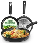 Pan Frying 11 Inch Omelette Skillet Set Induction Grey UK0336 Nonstick Utopia New. Price: $74.99.
