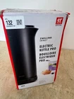 Zwilling Enfinigy Cool Touch 1-LITER Electric Kettle Pro Cordless Used. Price: $69.99.