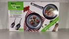 New Not Square Nonstick Frying Set - 8" & 9.5" Pans. Price: $30.99.