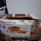 Copper Chef Wonder Cooker 14 In Multi-use 12.5 Qt Nos 3 Piece Set New. Price: $52.50.