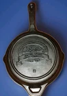 Cabela's Cast Iron Double Spout Skillet 10 With Frying Pan Lid Used. Price: $77.39.