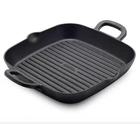 Bobby Flay Greenpan 11 Inch Square Cast Iron Grill Preseasoned Nonstick New. Price: $36.19.