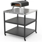 31.5" Square Pizza Oven Stand Heavy Duty Stainless Steel Table For Ooni, New. Price: $279.99.