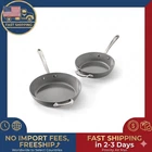 All-clad HA1 Expert Ceramic Nonstick Fry Pan, Set Of 2 8.5" & 10.5" New. Price: $77.97.
