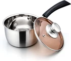 1 Quart Saucepan With Lid, Stainless Steel Small Pot Glass For Co New. Price: $27.95.