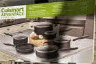 Cuisinart 54C-11BK Advantage Nonstick Ceramic 11-PIECE Cookware Set New. Price: $50.00.