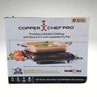 Copper Chef Pro Precision Induction Cooktop With Bonus Pan Used Once. Price: $64.99.