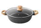 Pioneer Woman Charcoal Speckle 4 Quart Everyday Pan W/lid Cast Aluminum New. Price: $60.00.