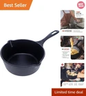 Victoria Cast Iron Saucepan, Melting Pot, Made Colombia, 2QT New. Price: $19.75.
