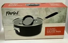 Parini 2.7 Qt Stackable Sauce Pan With Glass Lid, Kitchen Cookware New Box. Price: $7.90.