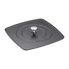 Staub Cast Iron 10.3INCH Square Grill Press Matte Black Fits 12INCH Pa... New. Price: $243.09.