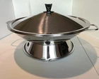 West Bend Generation Stainless Steel Wok Cookery Set 5 Liter Stove Made Usa Used. Price: $25.99.
