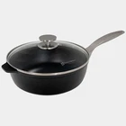 Nonstick Hybrid Ceramic And Diamond-infused Deep Saute Pan With Glass Lid, Do... New. Price: $331.56.