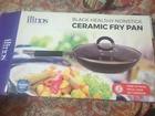 Ilinos 10" Ceramic Non-stick Frying Pan Black New. Price: $38.88.