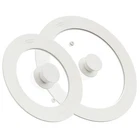 Carote 2 Pcs Universal Silicone Lid For Pots, Pans And Skillets, Fit 6", New. Price: $27.00.