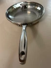 Wolfgang Puck Bistro Elite Collection 10" Stainless Steel Skillet With Lid # 45 Used. Price: $20.00.