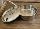 Farberware Millennium 18/10 Stainless Steel Copper Bottom Fry Pan With Lid Used. Price: $89.98.