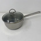 Chantal QT/1.5 Saucepan Silver Stainless Steel SL35-160 Glass Lid Used. Price: $32.54.