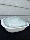 Coringware Simlylite 2.5 Quart Casserole Dish With Lid! Rare Used. Price: $26.95.