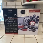 New Bklyn Brooklyn Steel Venus Nonstick Aluminum 16-PC Cookware Bakeware Red. Price: $69.95.