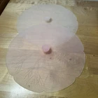 Charles Viancin Lilypad Silicone Lids 9" Set 2 Eco Food Covers Suction Cup Used. Price: $22.00.