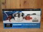 Oneida Immaculate Qt. Saucepan Pot 18/10 Stainless Steel With Glass Lid-new. Price: $23.99.