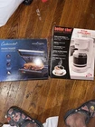 Continental Panini Maker & Better Chef IM-115W 12 Cup Coffee Combo New. Price: $90.00.