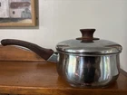 Vtg Range Craft 1.5 Qt Stainless Steel Sauce Pot With Lid, Sears Roebuck & Co. Used. Price: $24.99.