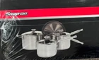New 2024 Snap-on Pots And Pans 7 Pc Stainless Steel Cookware Set SSX24P125. Price: $420.00.