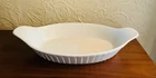 Wedgwood La Toque Grand Gourmet Collection 14 3/8 White Gratin Dish Never Used New. Price: $79.99.