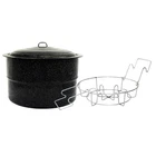 Granite Ware Water Bath Canner With Collapsible Jar Rack, 33 Quarts - Durable... New. Price: $92.11.