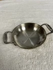 All-clad Stainless Steel 6 Inch Mini Au Gratin Cooking Pan 2 Handle Vintage Used. Price: $21.05.