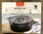 Emeril Lagasse Nib Dutch Oven 4.5 Qt., Round Blue Stoneware. Price: $19.99.