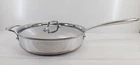 All Clad Copper Core 3QT - Polished Stainless Saute Pan With Lid New. Price: $279.99.