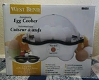 West Bend Electric Automatic Egg Cooker 86628 New Open Box Complete Unused. Price: $38.00.