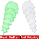 12 Pcs Silicone Stretch Lids Set, 6 Sizes, Reusable Food Storage Covers Sili... New. Price: $13.29.
