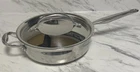 Kirkland Signature Professional Stainless Steel Copper Core 3.5 Qt Saute Pan Lid Used. Price: $49.99.